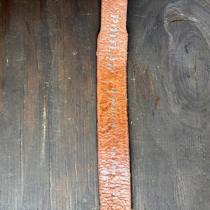 Kids Vintage Tooled Leather Belt