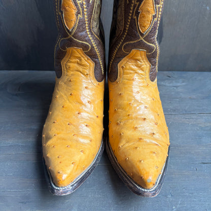 Montana Ostrich Foot Boots