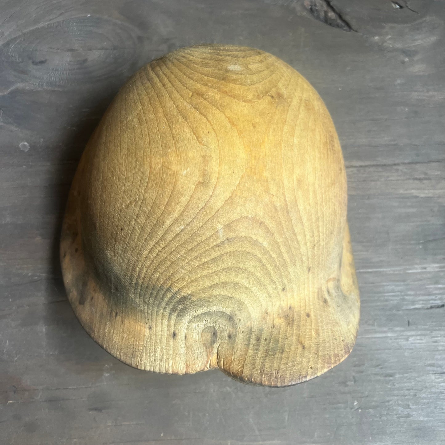 Vintage Wood Hat Mold