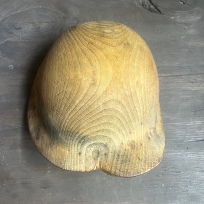 Vintage Wood Hat Mold