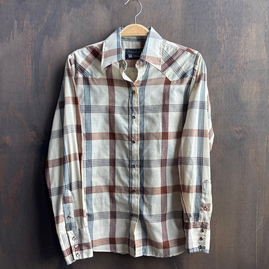 Panhandle Slim Plaid Pearl Snap