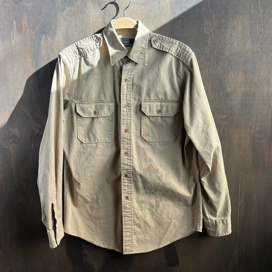 Ralph Lauren Polo Khaki Button Down with Print