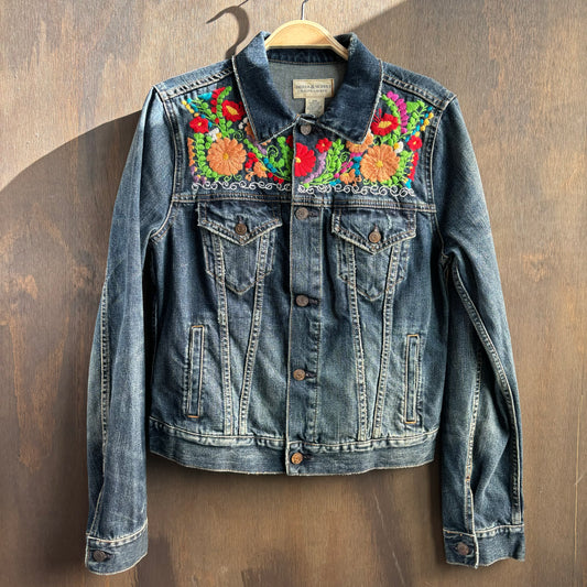 Ralph Lauren Floral Embroidered DenimJacket