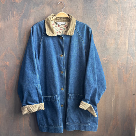 Vintage Denim Chore Jacket