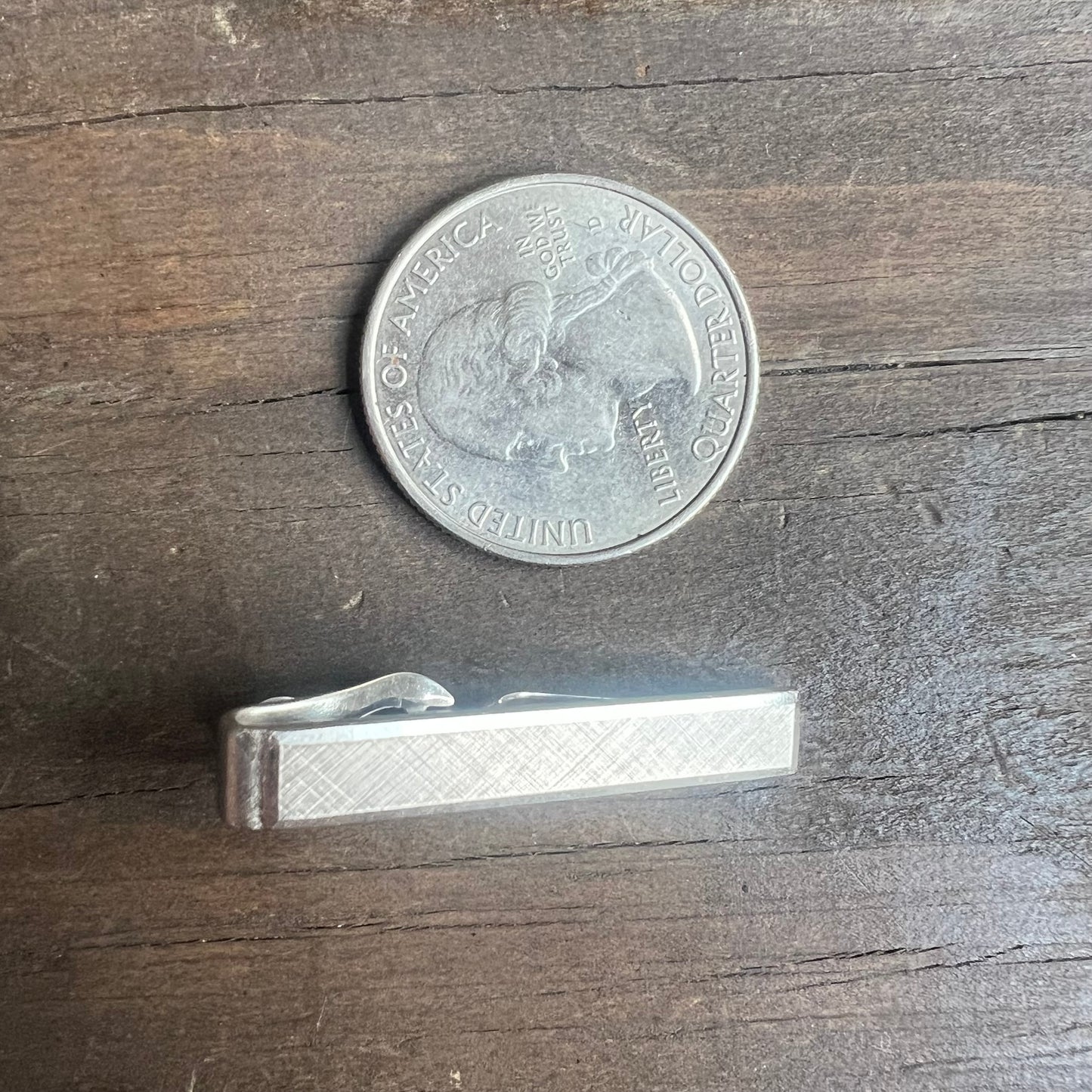 Swank Silver Tie Clip