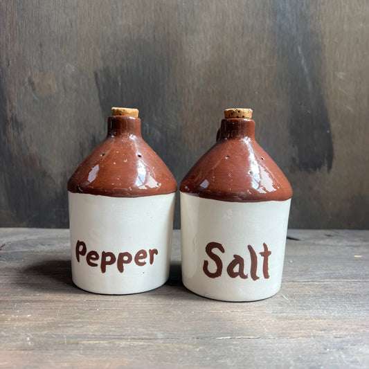 Vintage Ceramic Salt and Pepper Shakers