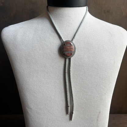 Agate Bolo Tie
