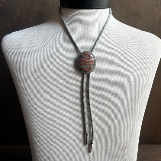 Agate Bolo Tie