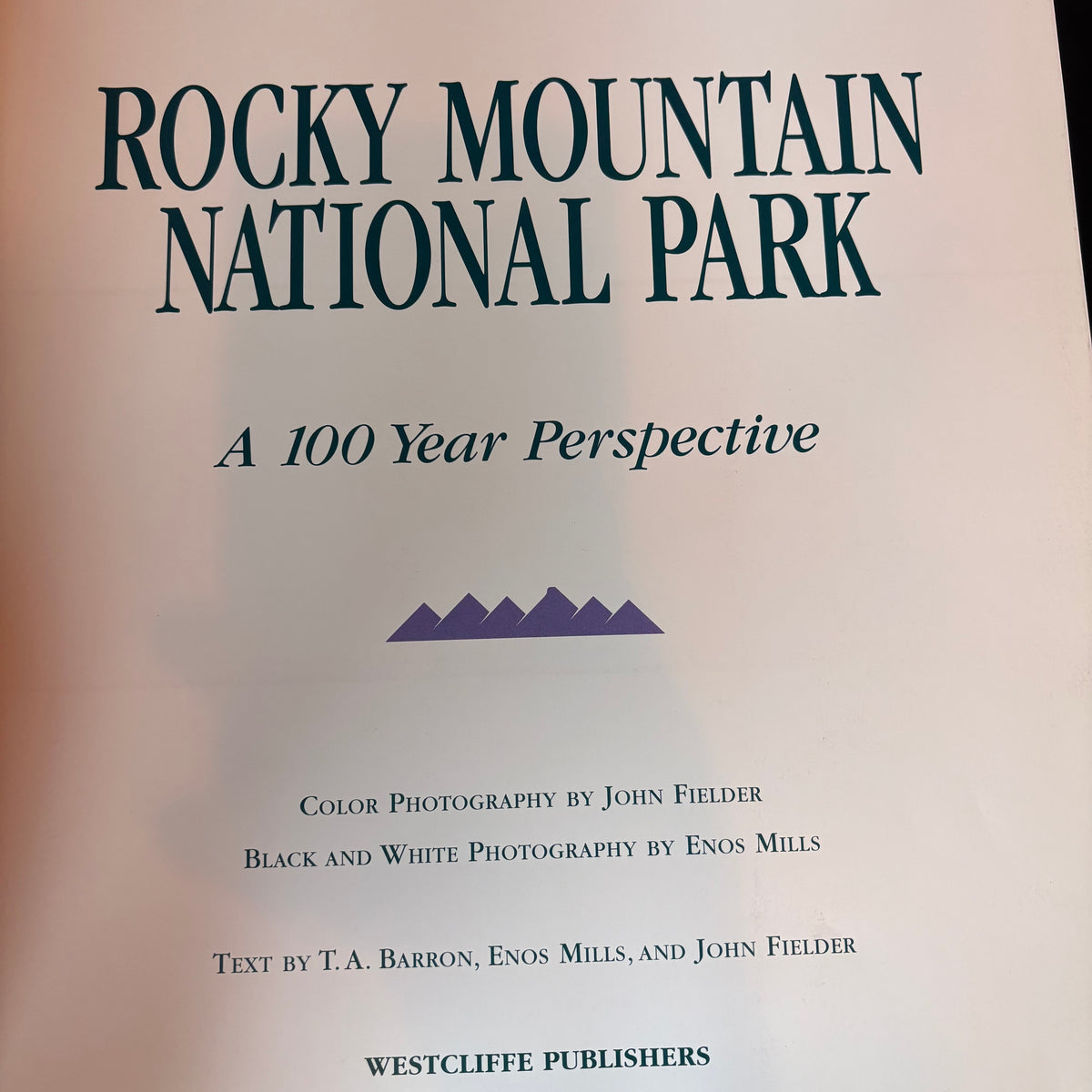 John Fielder's Rock Mountain National Park