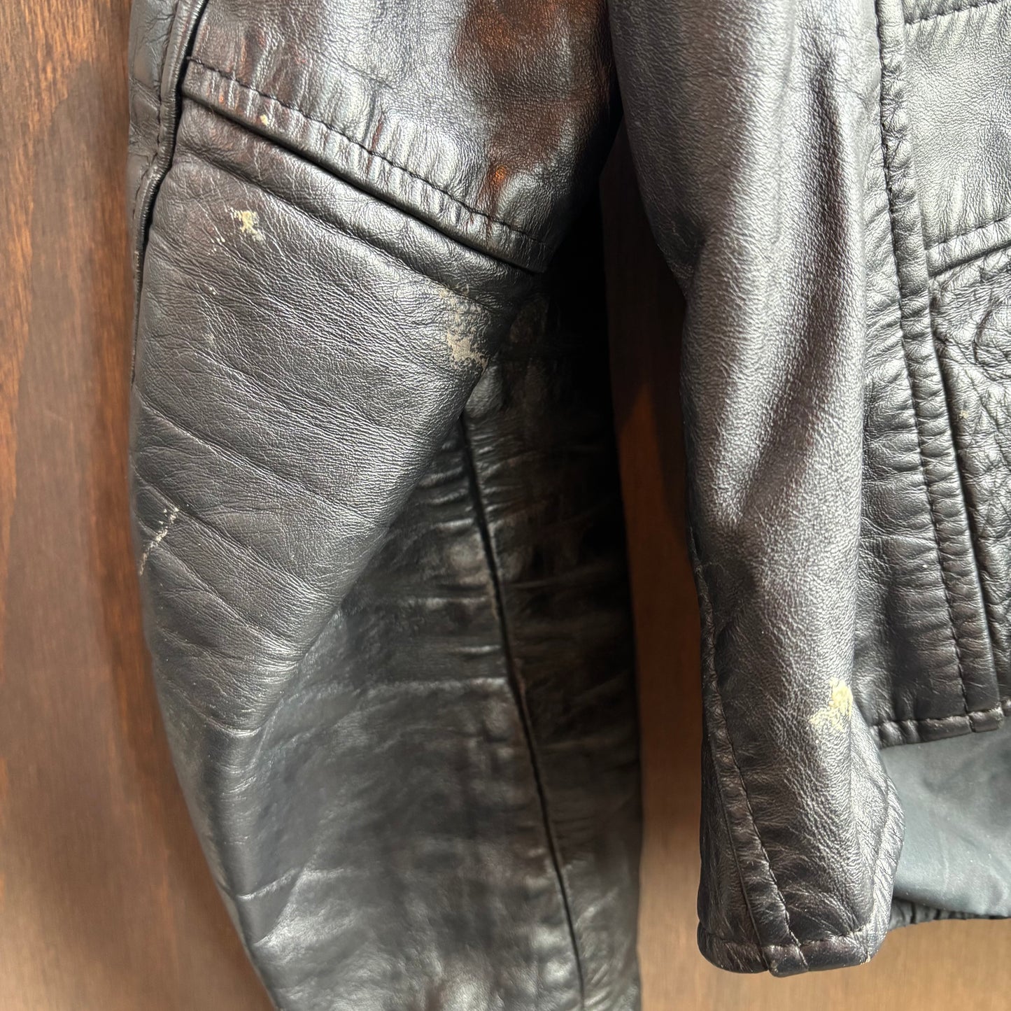 Black Leather Motorcycle Jacket