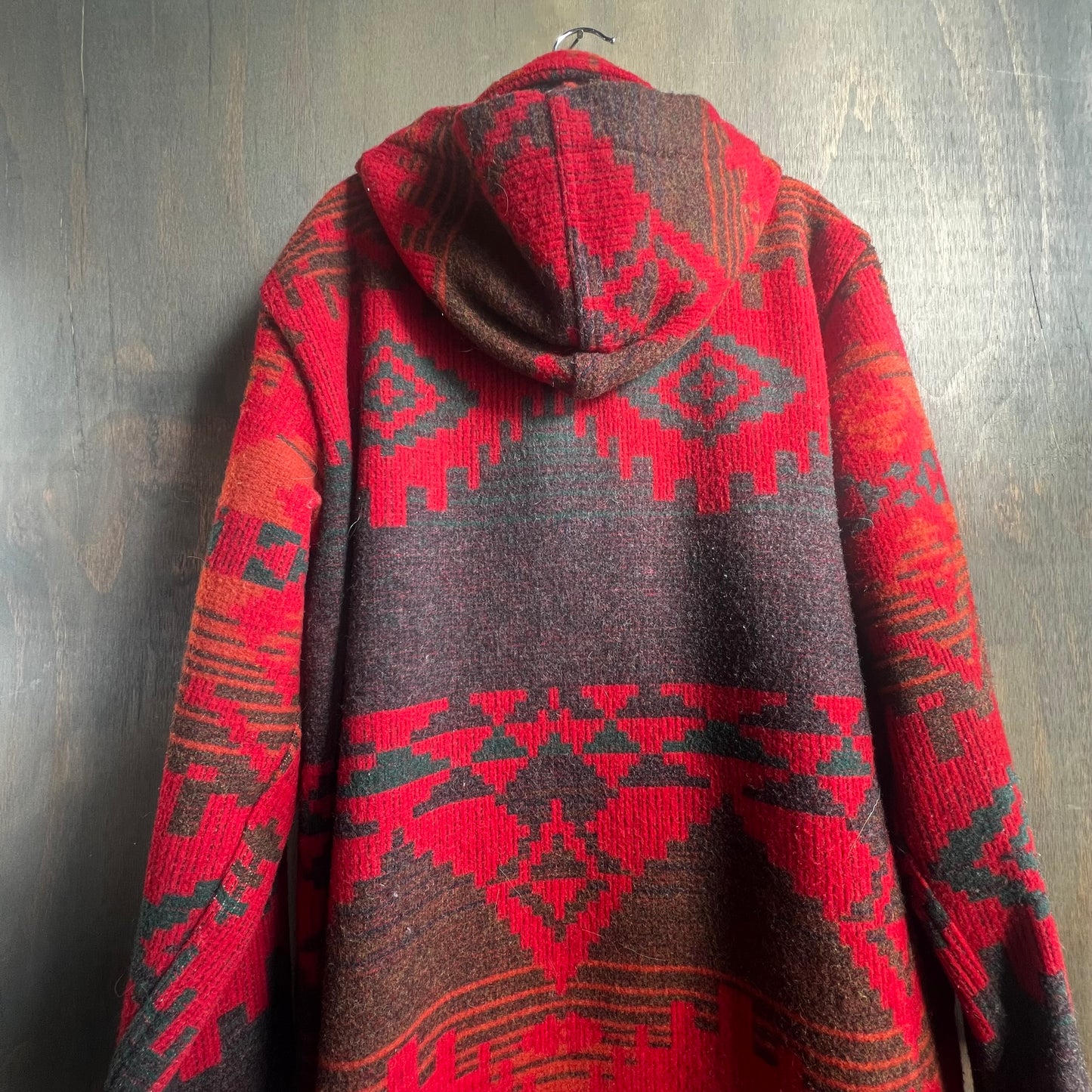 Woolrich Long Red Trench Coat