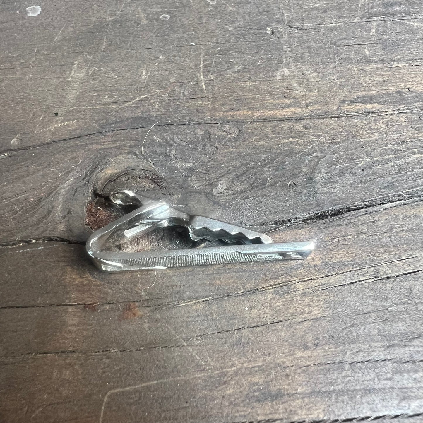 Shields Silver Tie Clip