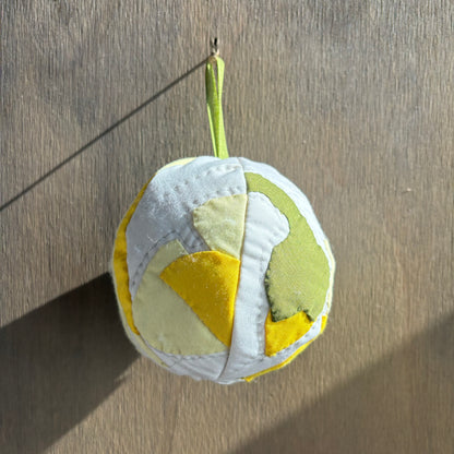 Vintage Quilt Stuffed Ornament