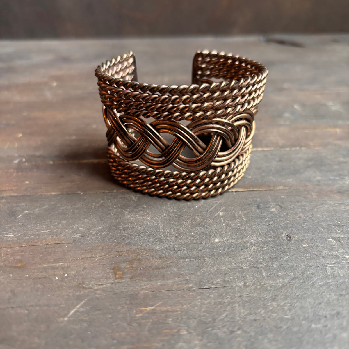 Twisted Metal Cuff Bracelet