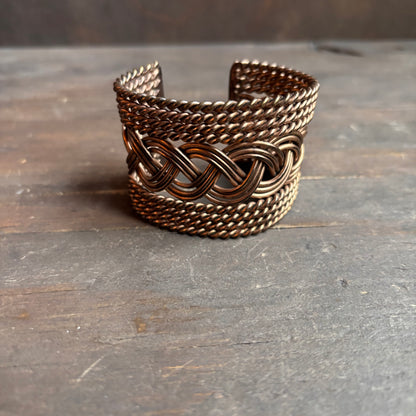 Twisted Metal Cuff Bracelet