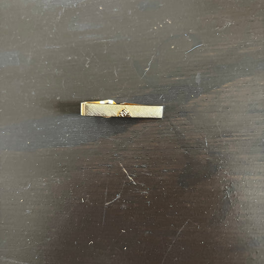 Gold Tone Tie Clip