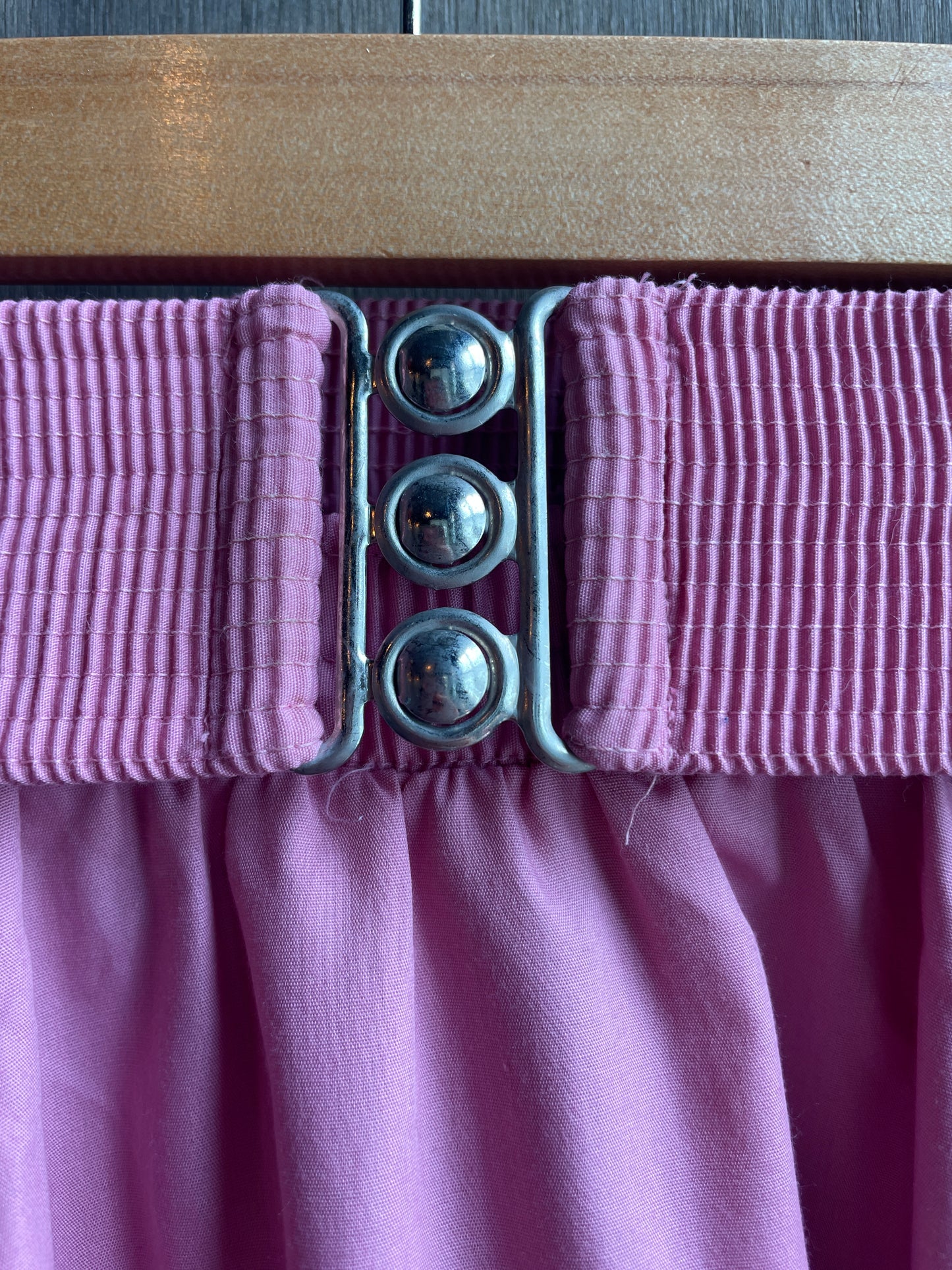 Vintage Partners Please Pink Skirt with Belt