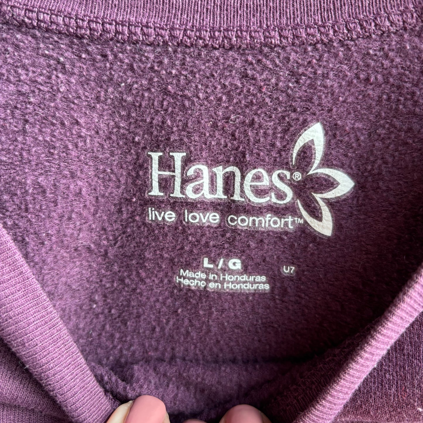 Custom Purple "Neon Moon" Sweatshirt