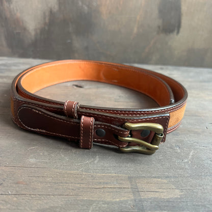 Orvis Two-Tone Leather Belt