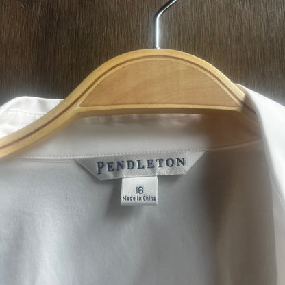 Pendleton Western White Shirt