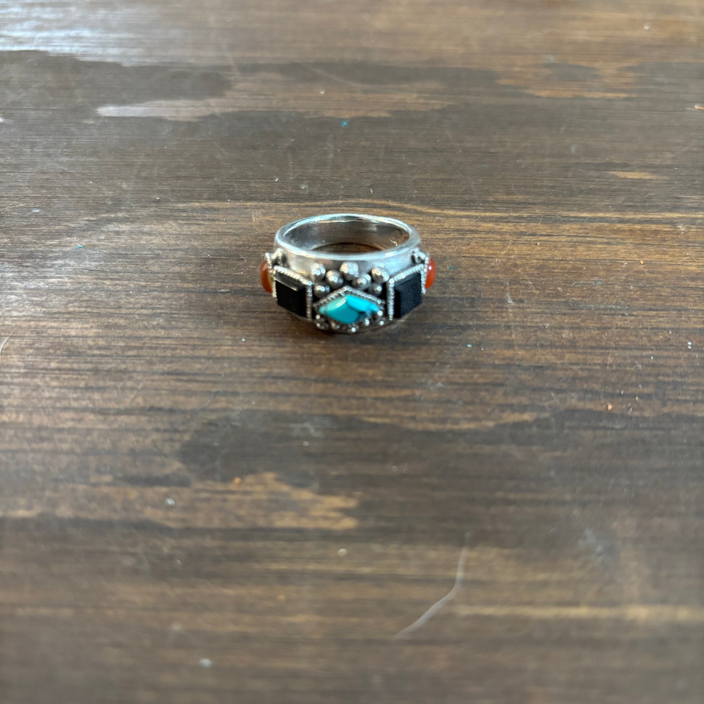 Sterling Multi-Stone Ring