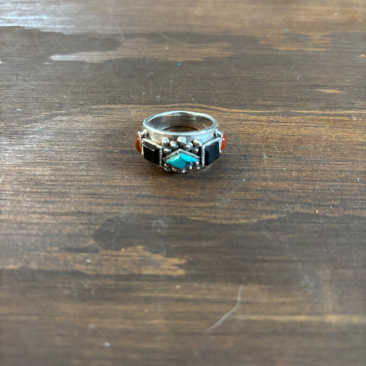 Sterling Multi-Stone Ring