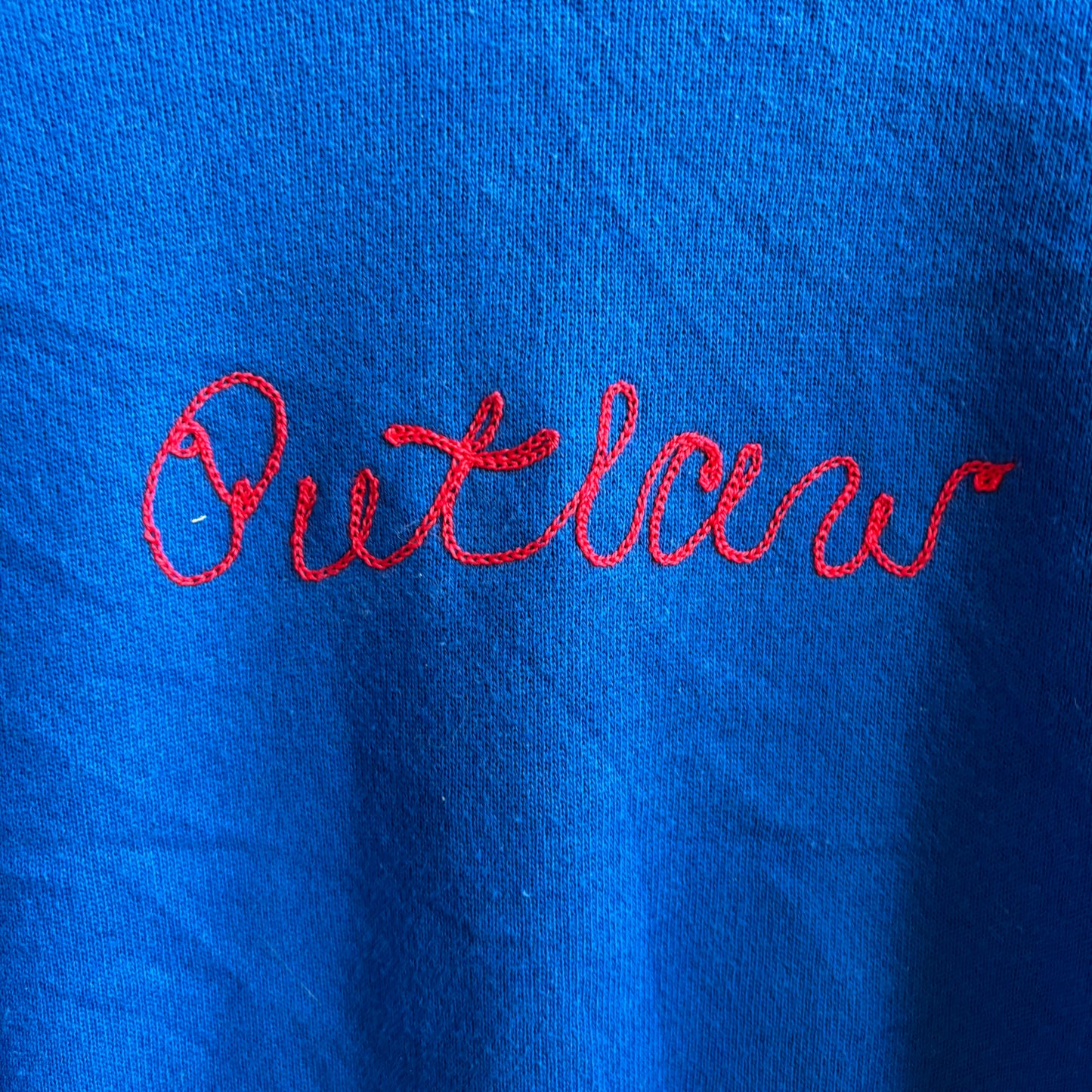 Custom Chain Stitched Sweatshirts