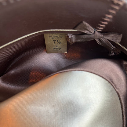 Vintage Dynafelt Brown Hat