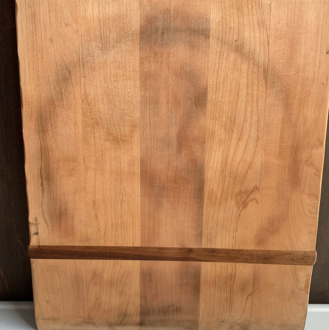 XL wooden serving board with handle
