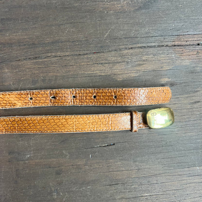 Christian Dior Genuine Snakeskin Belt