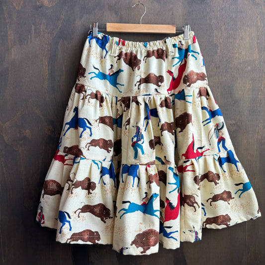 Custom Made Buffalo Skirt