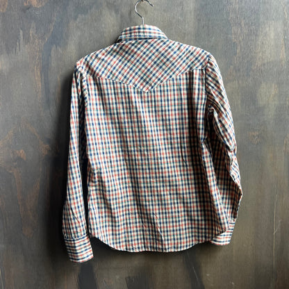 Goldmine Plaid Pearl Snap