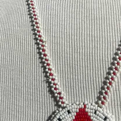 Beaded Star Medallion Necklace
