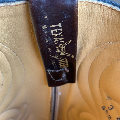 Texas Steer Vintage Brown Boots