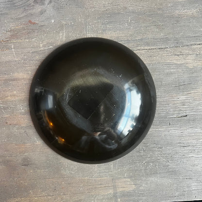 Black Couroc Pottery Plate