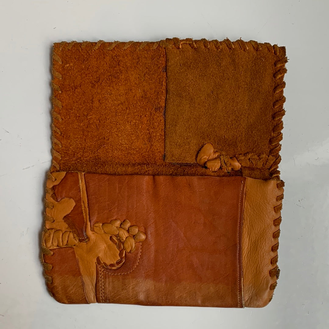 Handmade leather billfold