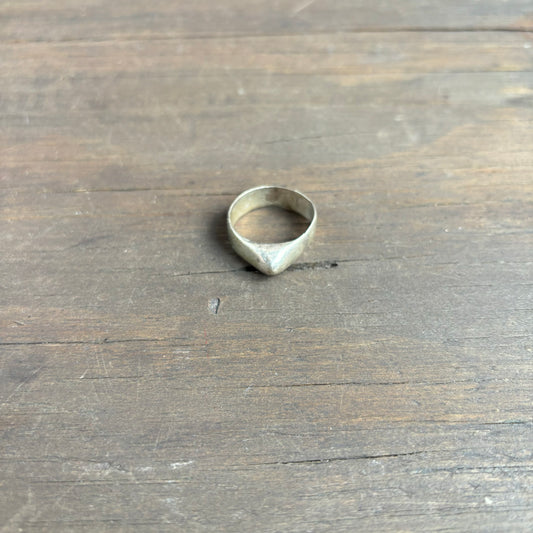 Handmade Silver Pyramid Ring