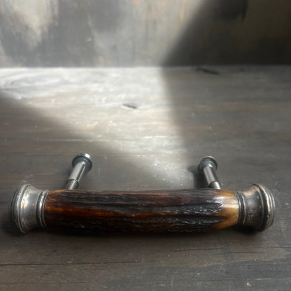 Antique Silver Horn Handle