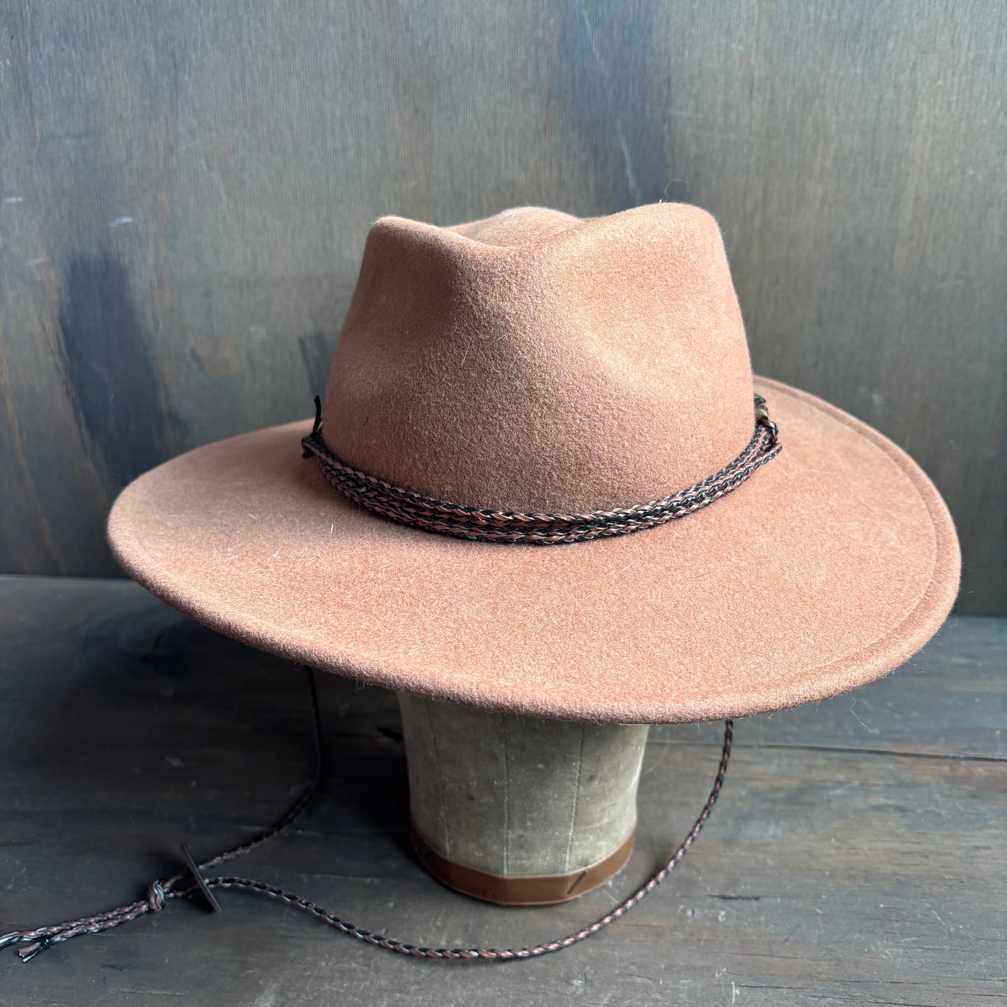 Outback Brown Wool Hat