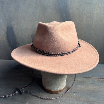 Outback Brown Wool Hat