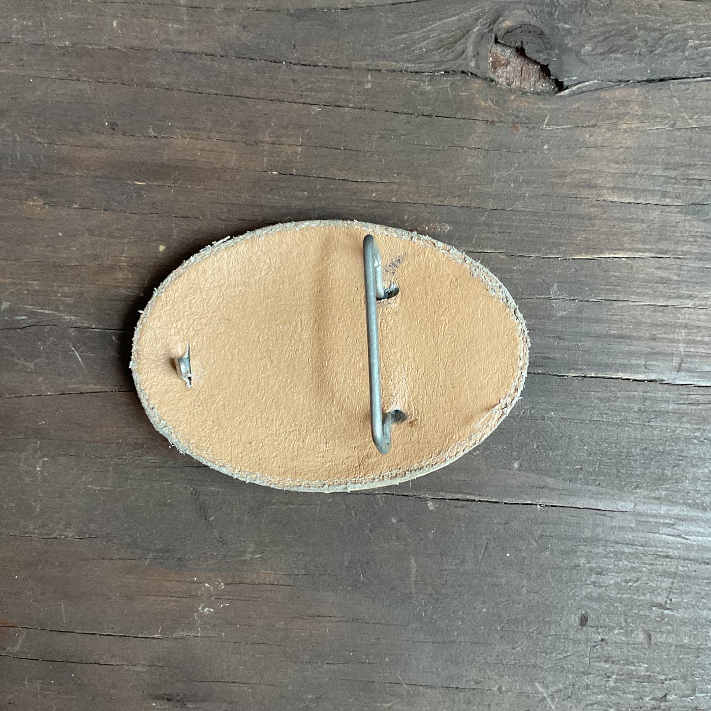 Snakeskin Belt Buckle