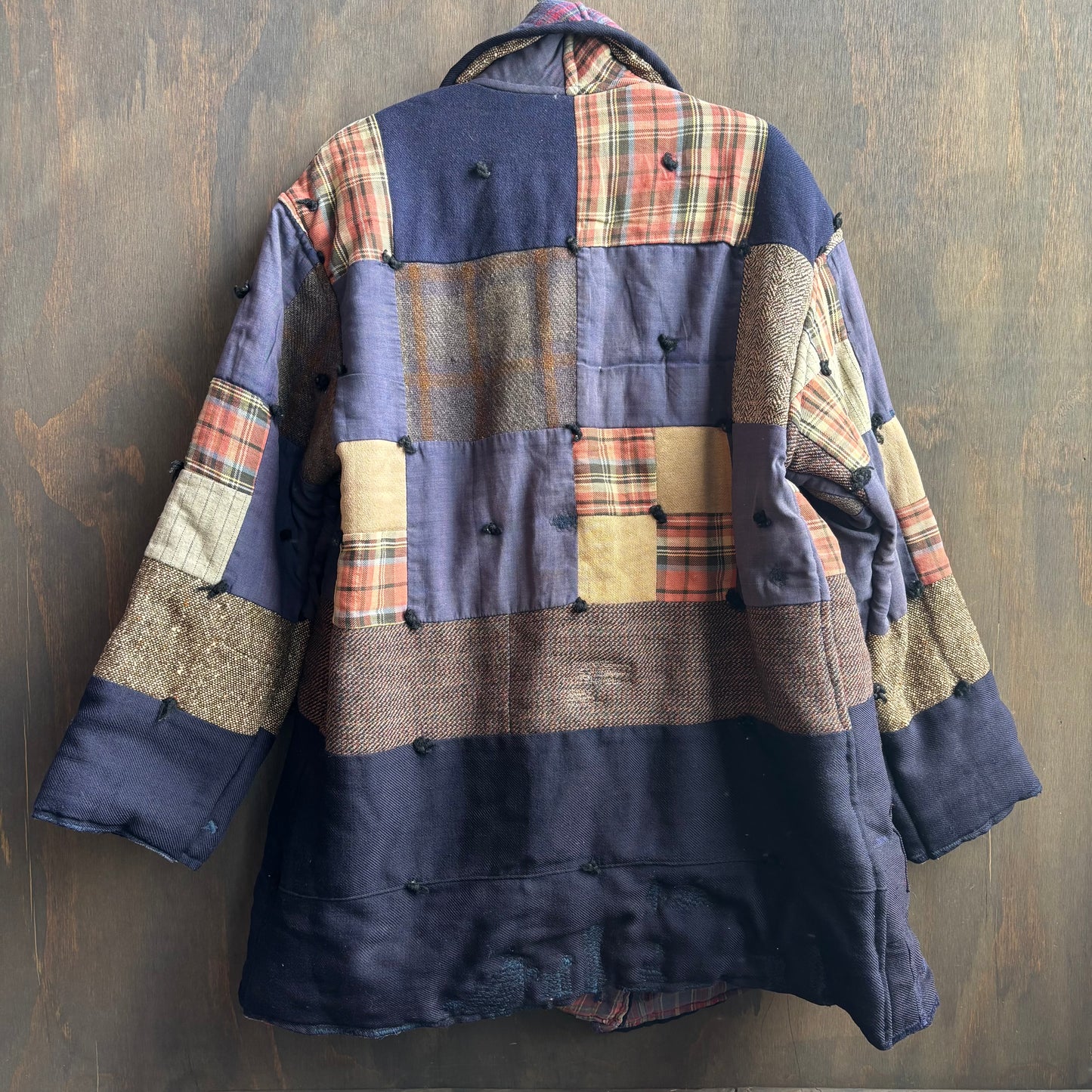 Vintage Blue Quilt Jacket