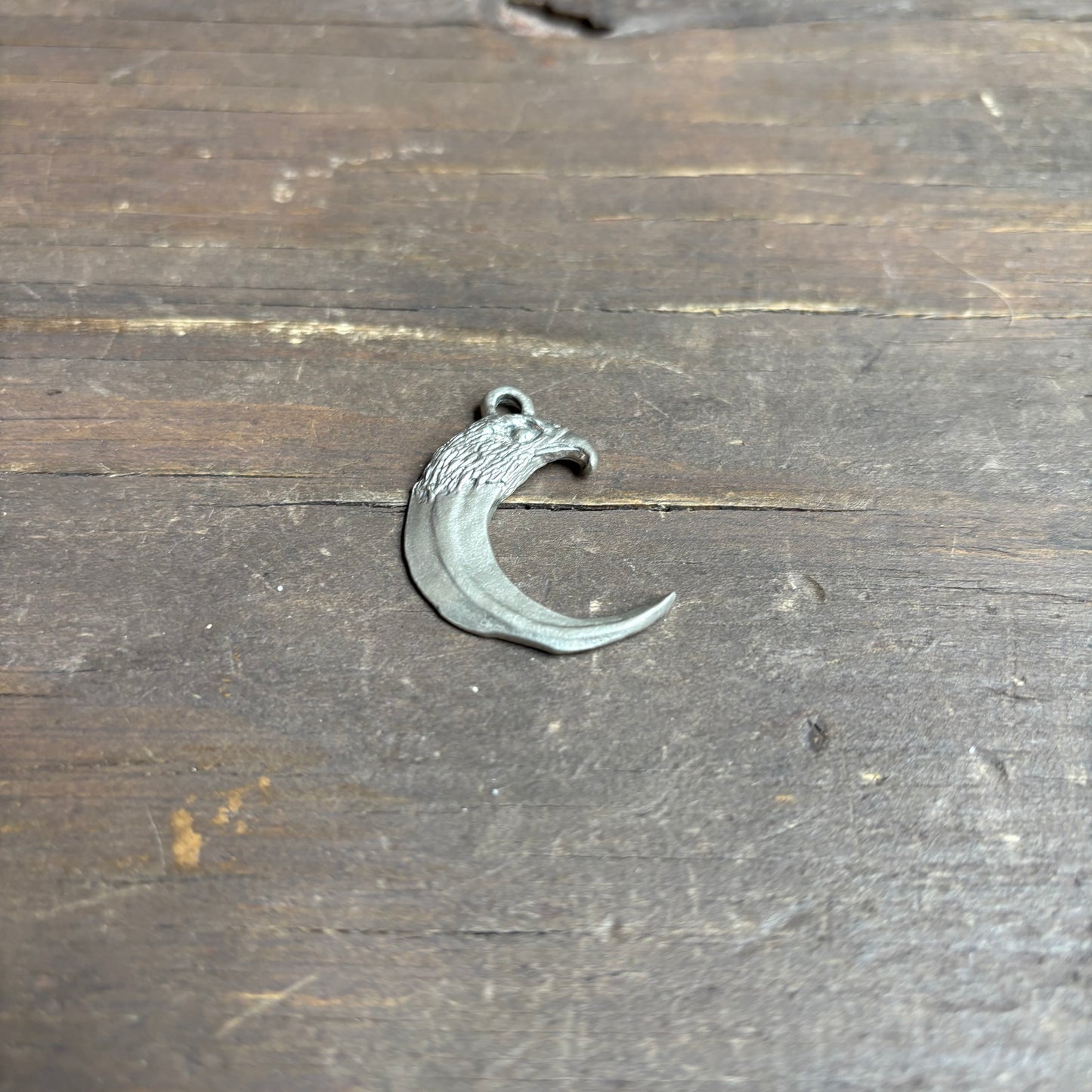 Handmade Silver Hawk Pendant