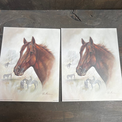 Ruane Manning Horse Art Print