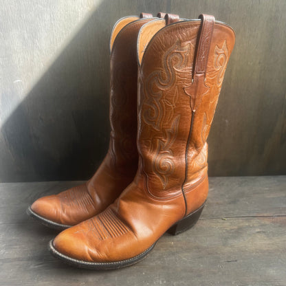 Brown Lucchese Cowboy Boots
