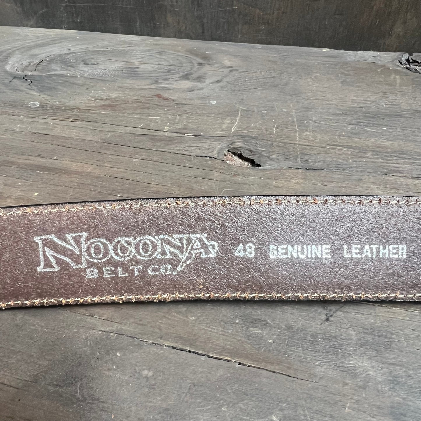 Nocona Two Toned Leather Belt