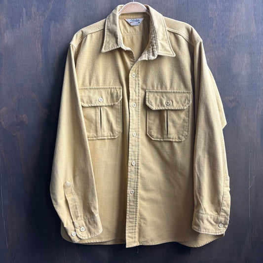 Cabela's Yellow Flannel Button Up