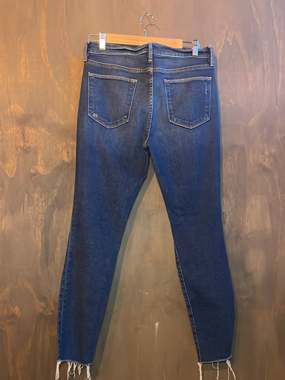 FRAME Distressed Skinny Jeans - 29