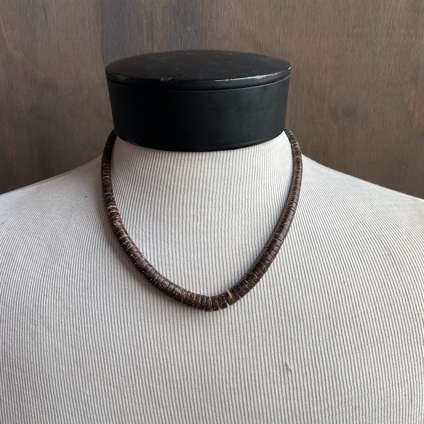 Coconut Shell Bead Necklace