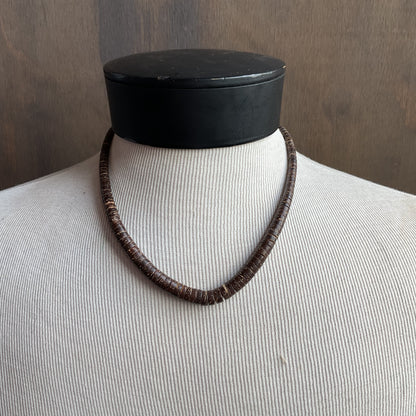 Coconut Shell Bead Necklace